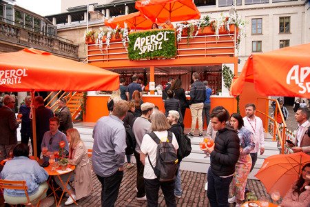 aperol bar hire for corporate 0