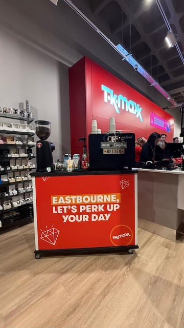 Coffee Cart Hire Branded Activation