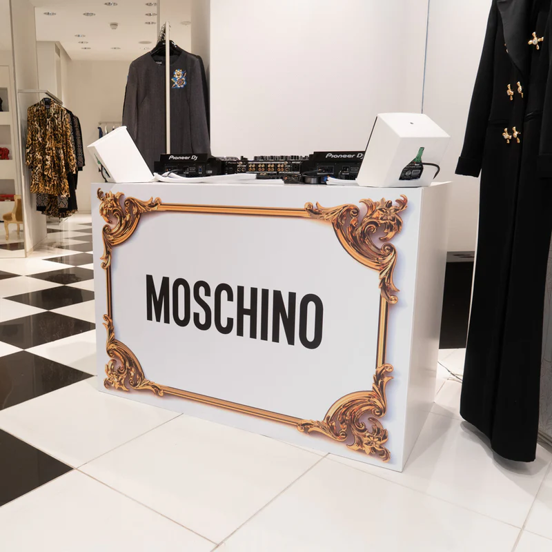 Hire a DJ for retail shop