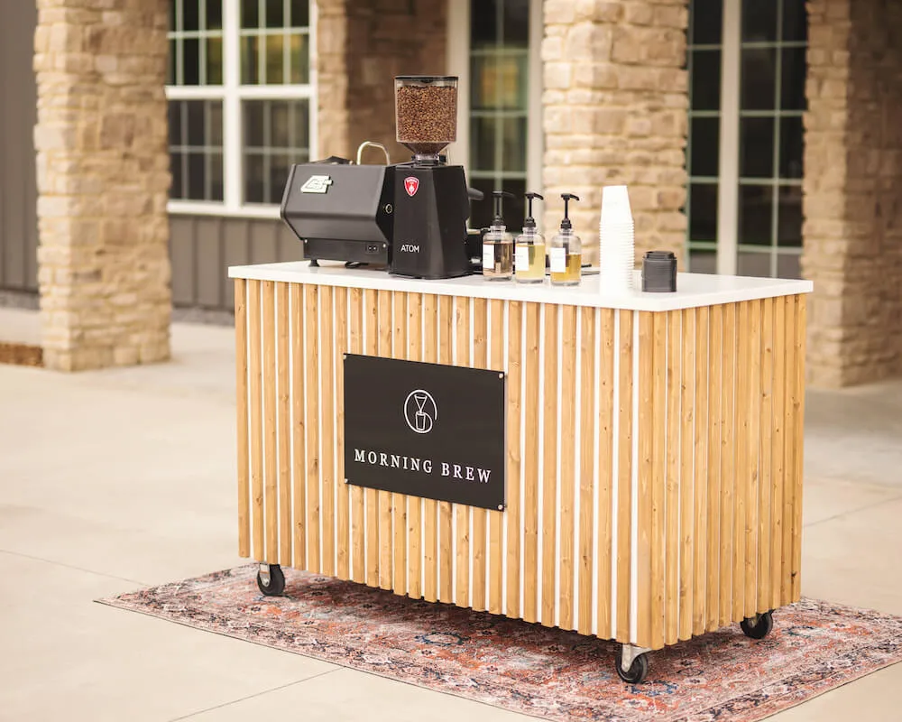 coffee bar hire London