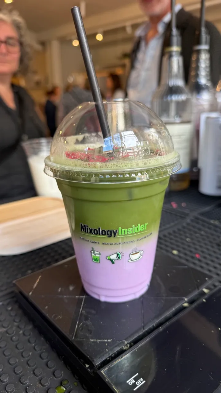 Matcha Drinks at clerkenwell design week