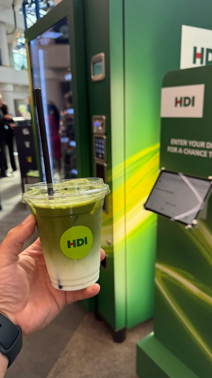 Drinks served at ICC Birmingham Exhibition